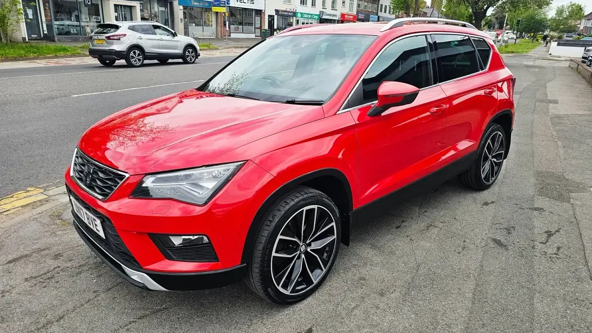 Used Seat Ateca 4Drive 150 HP (110 kW) 2017 Red SUV