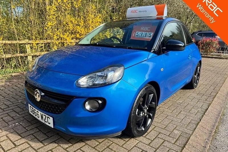 Used Vauxhall Adam 70 HP (51 kW) 2016 Blue Hatchback