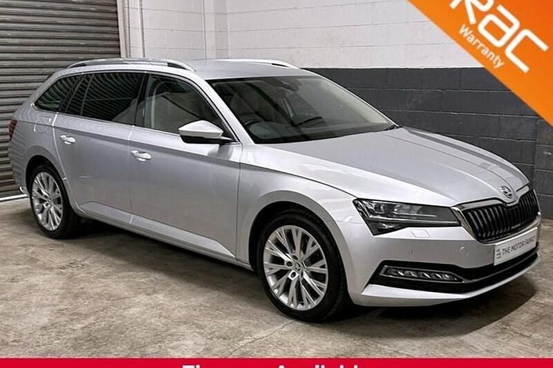 Used Skoda Superb SE L 150 HP (110 kW) 2022 Silver Estate