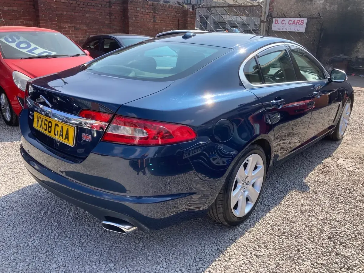 Used Jaguar XF Premium Luxury 207 HP (152 kW) 2008 Blue Sedan