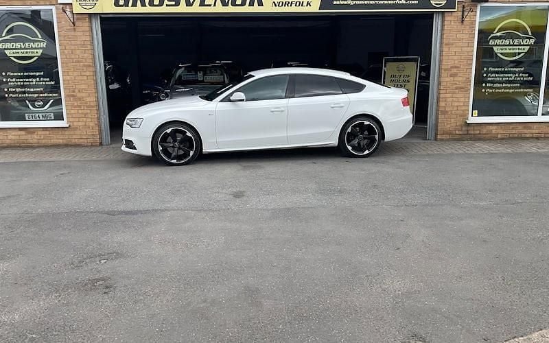 Used Audi A5 Sportback Black Edition 177 HP (130 kW) 2014 Hatchback