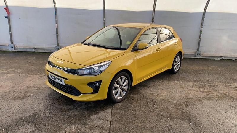 Yellow Used 2022 Kia Rio Hatchback | £11,995 (Fair price) - Image 1/1