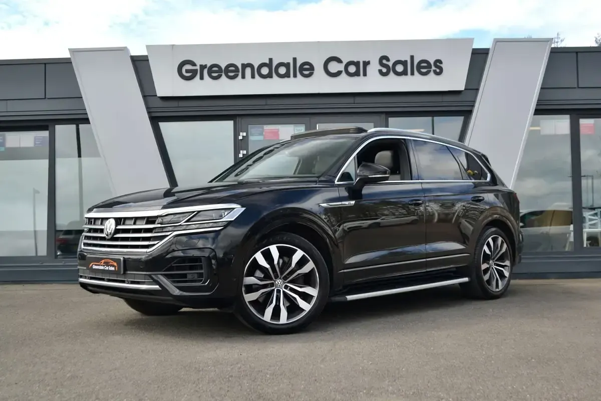 Used VW Touareg R-line 340 HP (250 kW) 2019 Black SUV