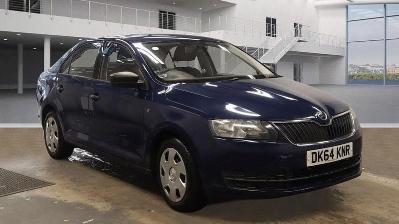 Used Skoda Rapid 2014 Blue Hatchback