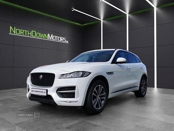 Used Jaguar F-Pace R-Sport 180 HP (132 kW) 2019 White SUV