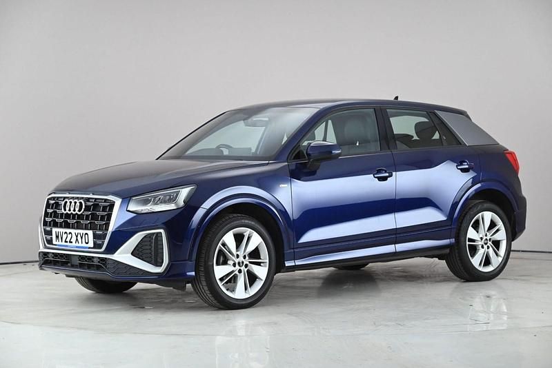Used Audi Q2 S-Line 150 HP (110 kW) 2022 Blue SUV