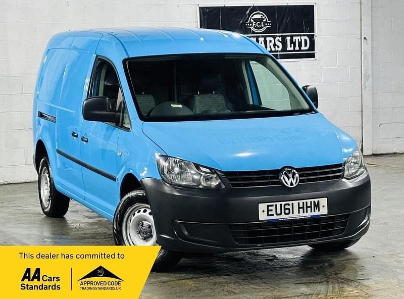 Used VW Caddy Maxi 102 HP (75 kW) 2011 Blue MPV