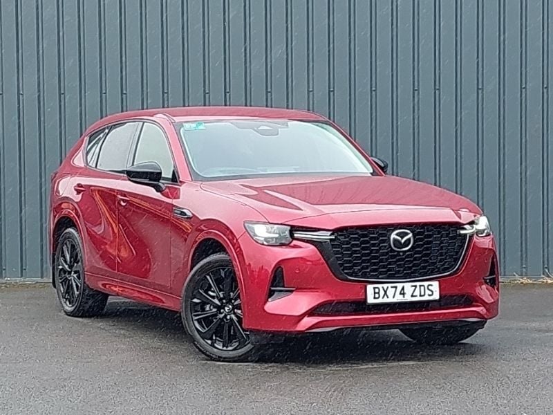 Red Used 2024 Mazda CX-60 Homura-Line SUV | £32,998 (A bit pricey) - Image 1/4