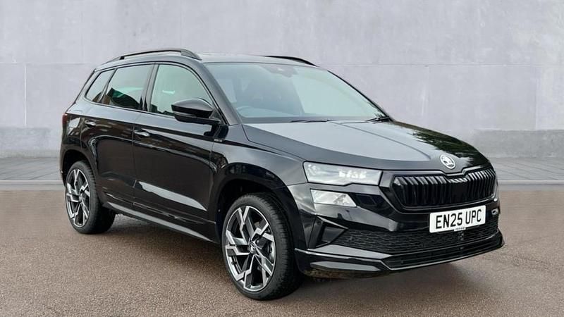 Used Skoda Karoq SportLine 150 HP (110 kW) 2025 Black magic pearlescent SUV
