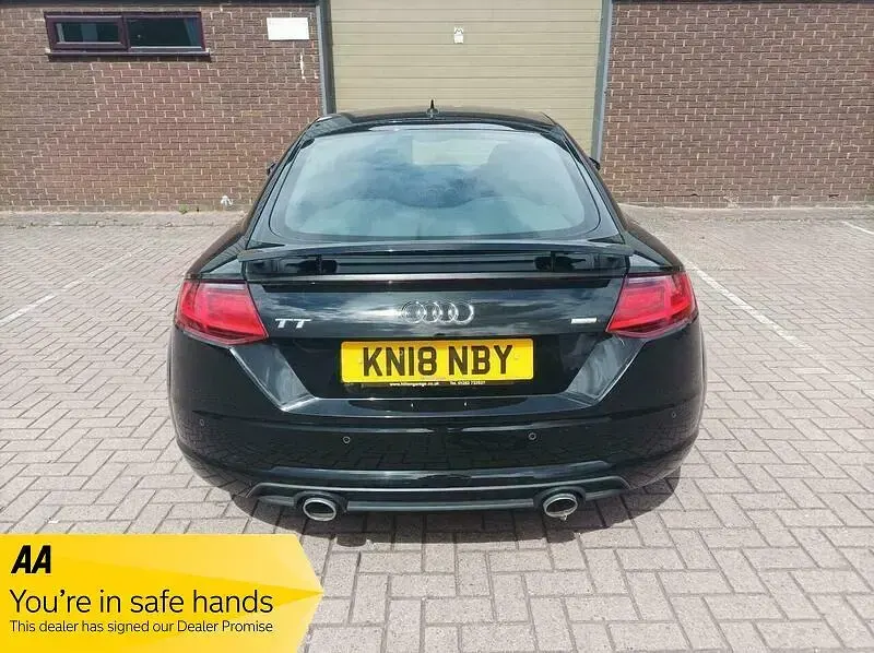 Used Audi TT Sport 184 HP (135 kW) 2018 Black Coupe