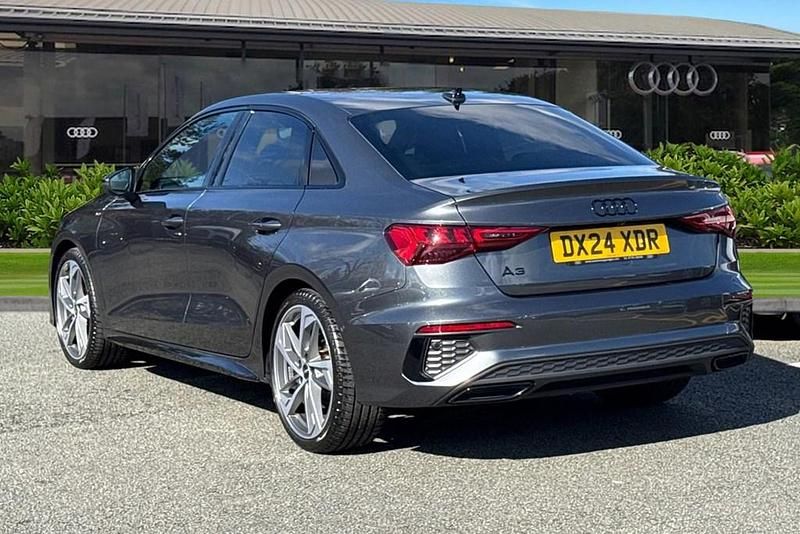 Used Audi A3 Black Edition 150 HP (110 kW) 2024 Grey Sedan