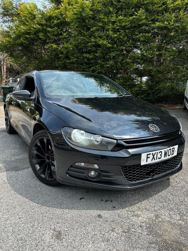 Black Used 2013 VW Scirocco Coupe | £3,999 (Good price) - Image 1/4