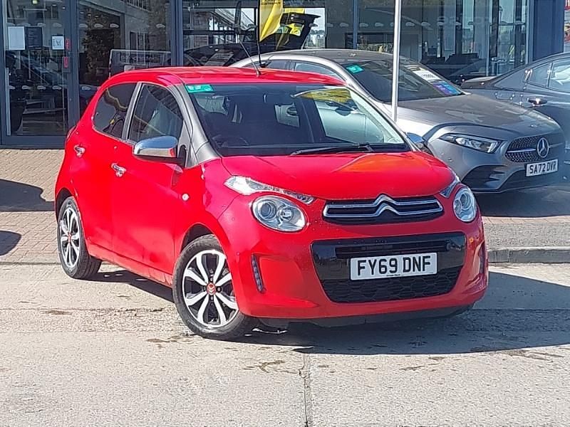 Used Citroën C1 Flair 72 HP (52 kW) 2019 Red Hatchback