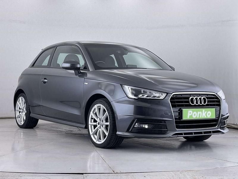 Used Audi A1 S-Line 125 HP (91 kW) 2015 Grey Hatchback