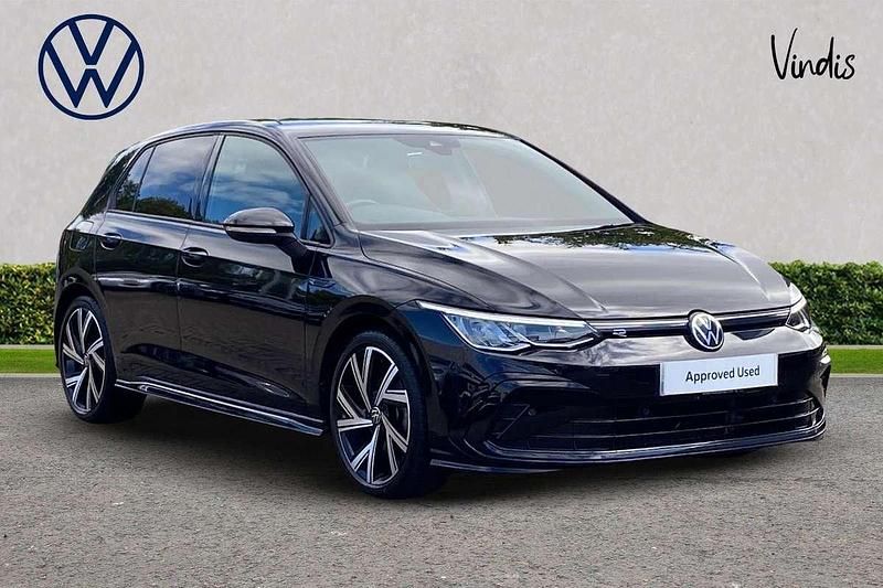 Black Used 2023 VW Golf VIII R-line Hatchback | £21,066 (A bit pricey) - Image 1/4