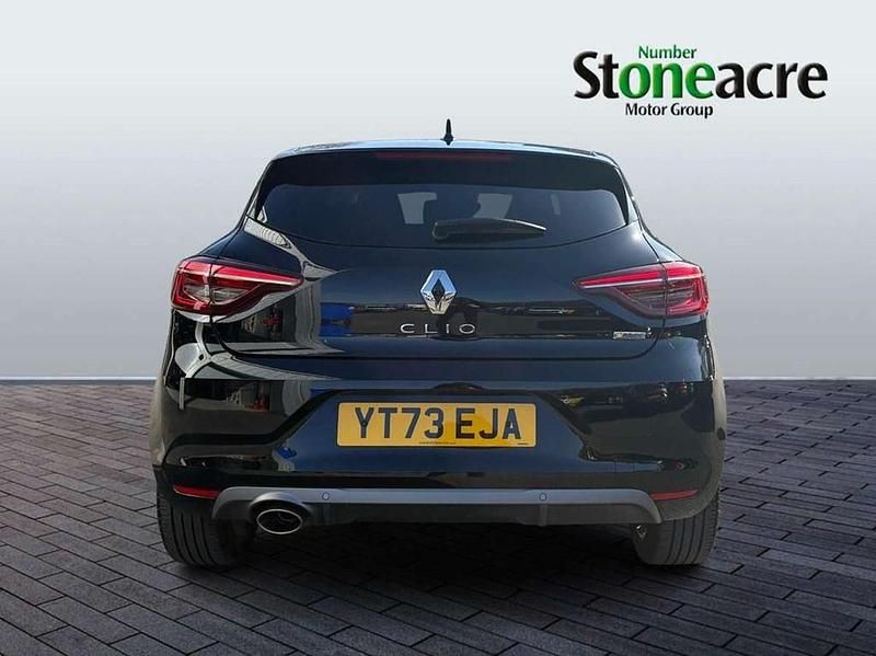 Used Renault Clio V RS Line 88 HP (64 kW) 2023 Black Hatchback