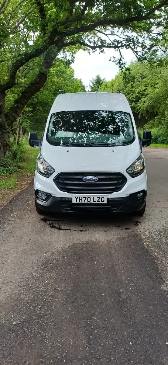 Used Ford Transit Custom 130 HP (95 kW) 2021 White MPV