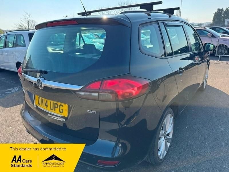 Used Vauxhall Zafira 2014 Black MPV