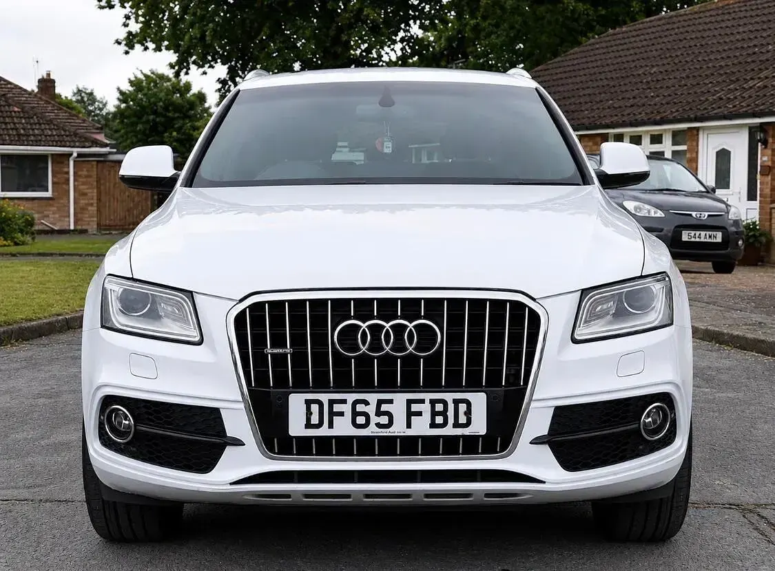 Used Audi Q5 S-Line 190 HP (139 kW) 2015 White SUV