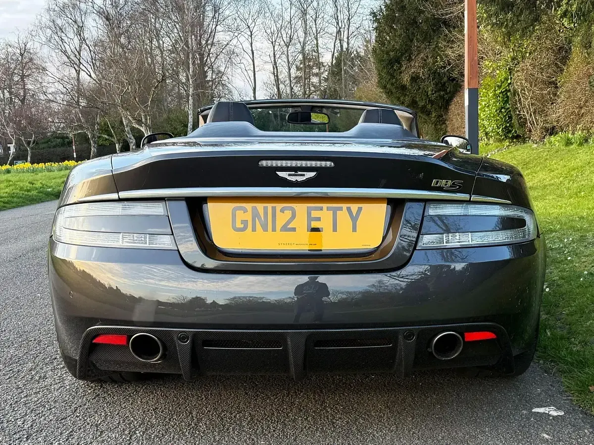 Used Aston Martin DBS 517 HP (380 kW) 2012 Silver Cabriolet