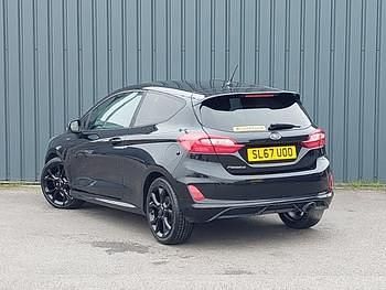 Used Ford Fiesta ST-Line 100 HP (73 kW) 2017 Black Hatchback