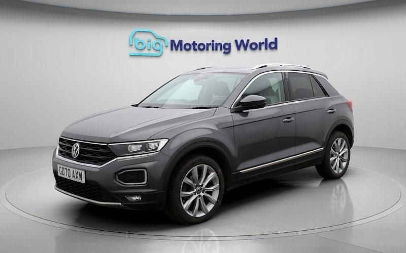 Used VW T-Roc SEL 150 HP (110 kW) 2021 Grey SUV