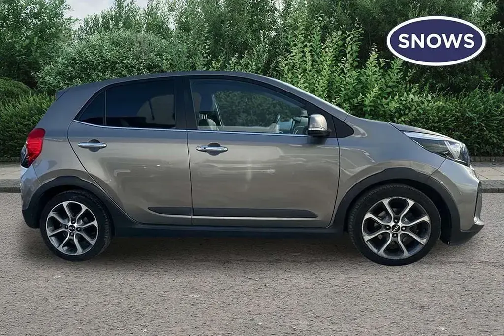 Used Kia Picanto X-Line 83 HP (61 kW) 2019 Silver Hatchback