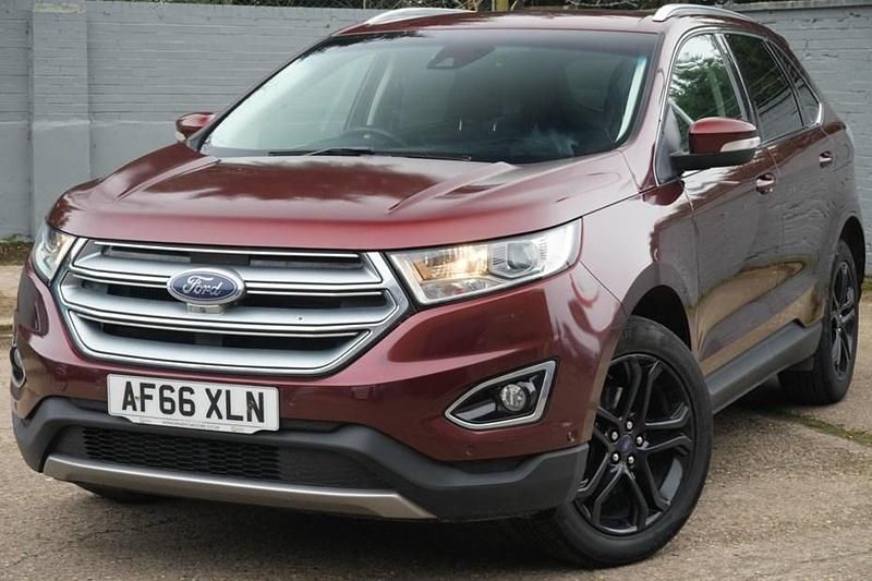 Used Ford Edge Titanium 180 HP (132 kW) 2016 Red SUV