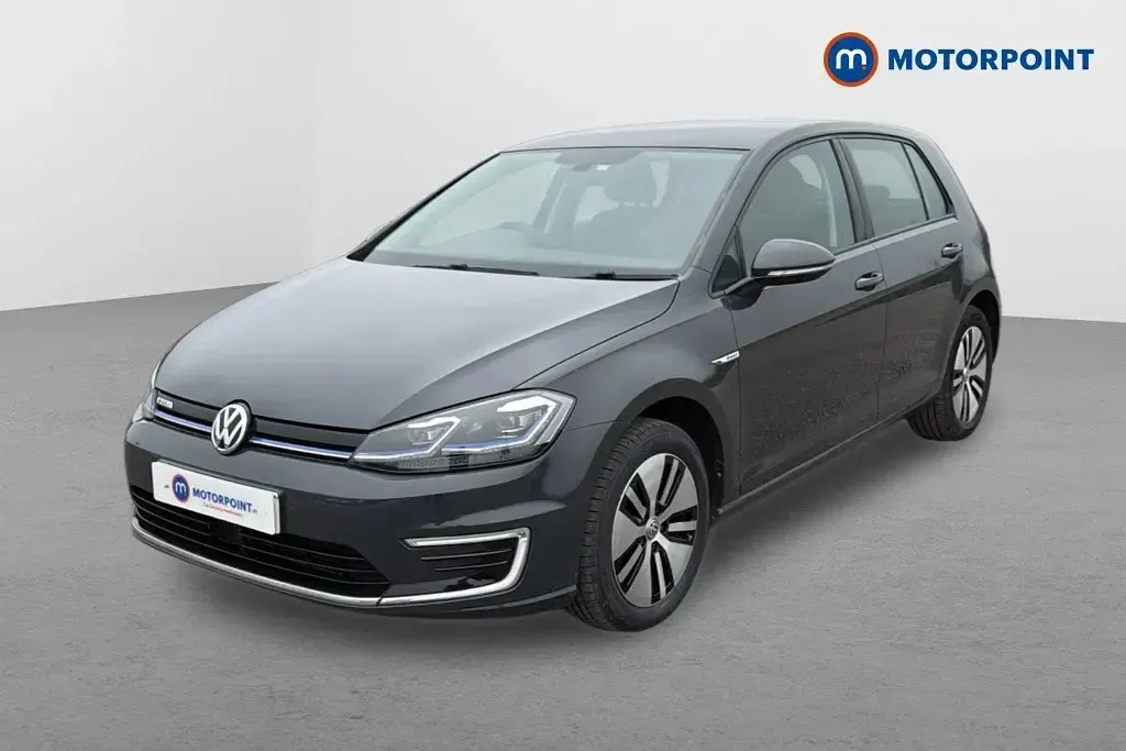 Usado VW e-Golf 99 kW (135 HP) 2019 Cinzento Citadino