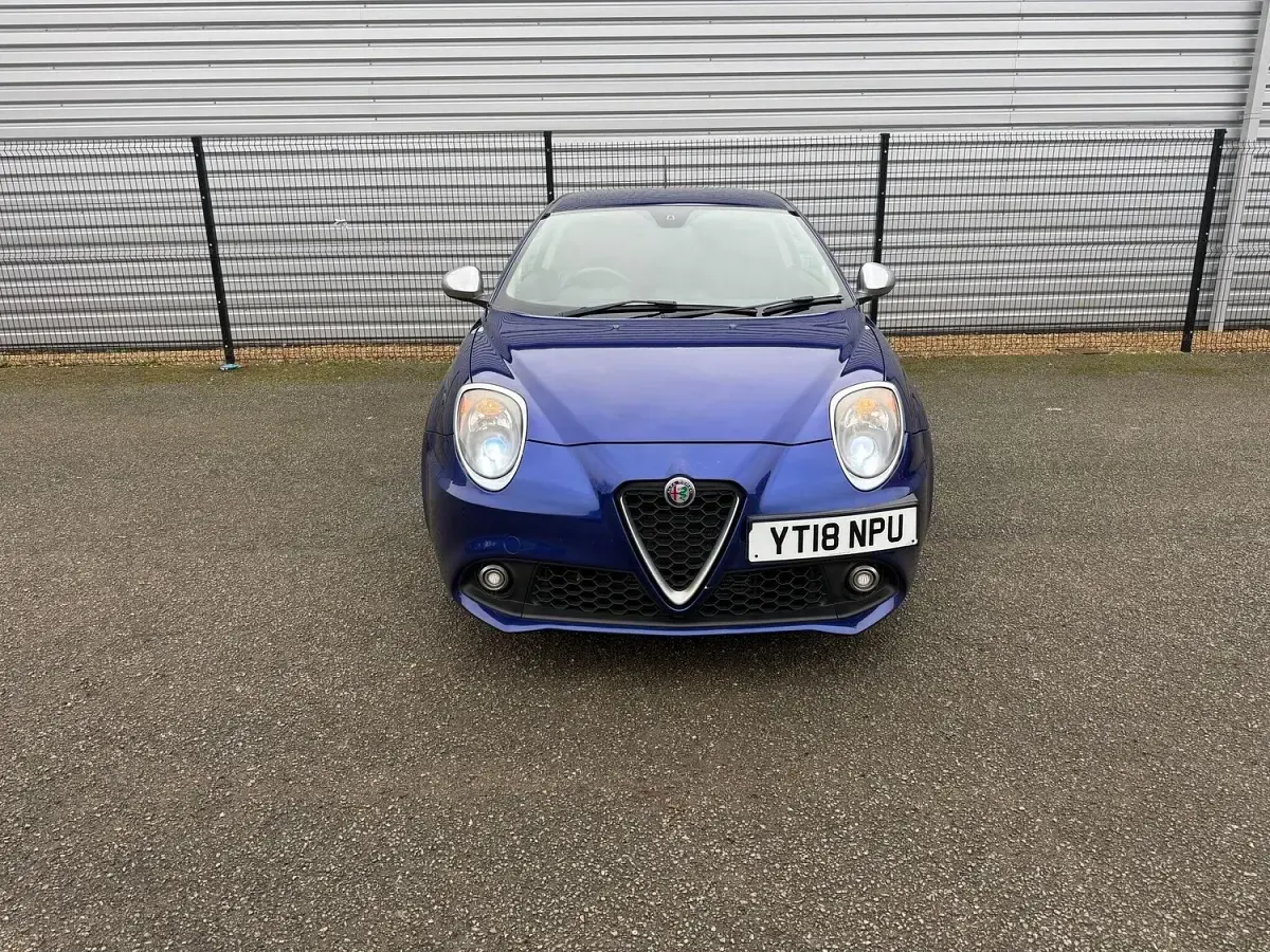 Used Alfa Romeo MiTo Super 95 HP (69 kW) 2018 Blue Hatchback