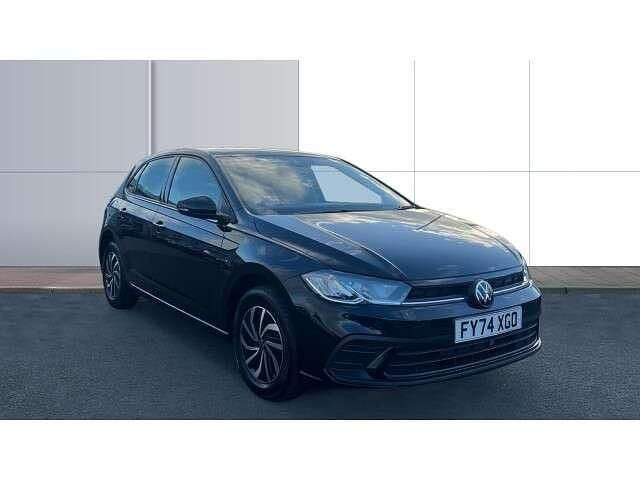 Black Used 2024 VW Polo Life Hatchback | £19,794 (Fair price) - Image 1/4