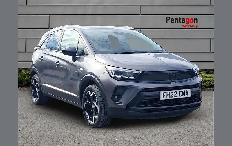 Used Vauxhall Crossland Ultimate 130 HP (95 kW) 2022 Grey SUV