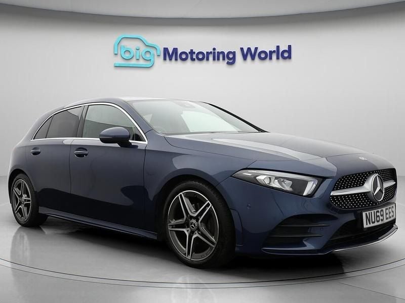 Blue Used 2019 Mercedes A180 Executive Hatchback | £16,900 (Fair price) - Image 1/4