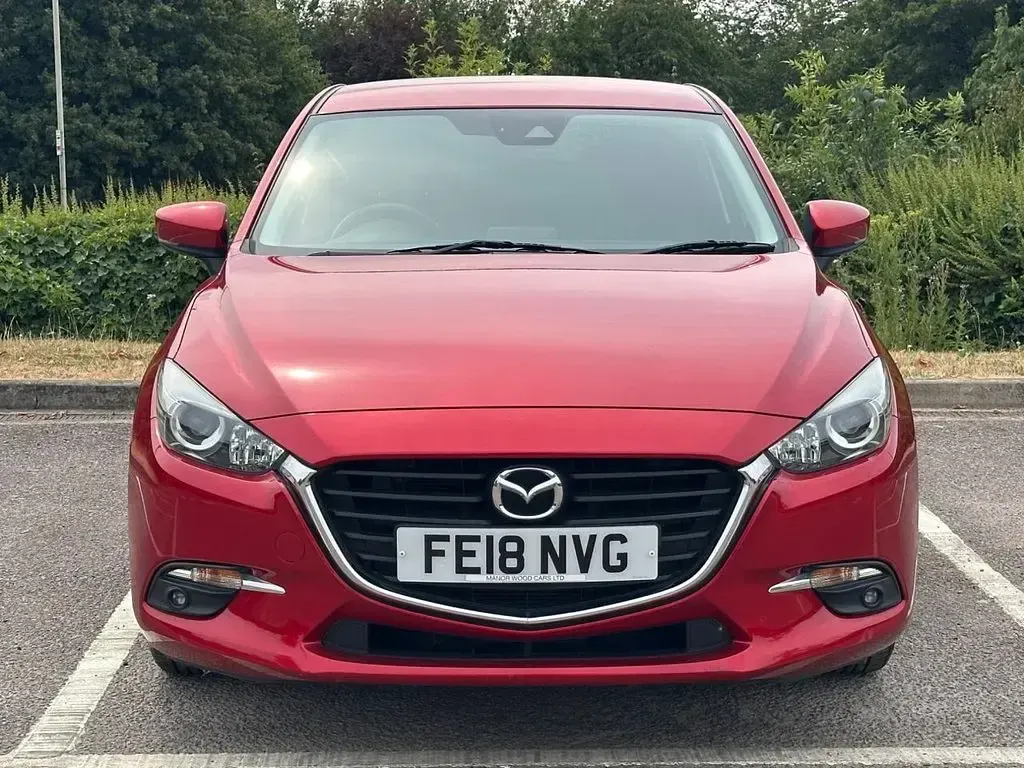 Used Mazda 3 2018 Red Hatchback