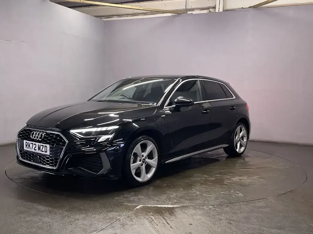 Used Audi A3 Sportback e-tron S-Line 204 HP (150 kW) 2023 Black Hatchback