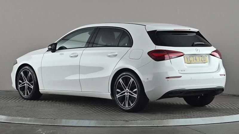 Used Mercedes A180 Sport Edition 136 HP (100 kW) 2024 White Hatchback