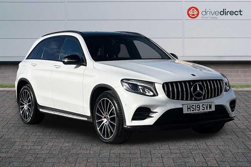 Used Mercedes GLC220 AMG 2019 White Estate