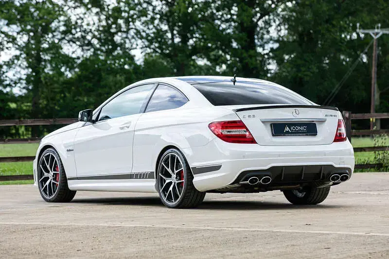 Used Mercedes C63 AMG Edition 507 HP (372 kW) 2013 White Coupe