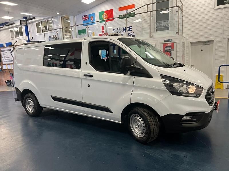 Used Ford Transit Custom 130 HP (95 kW) 2021 White Van