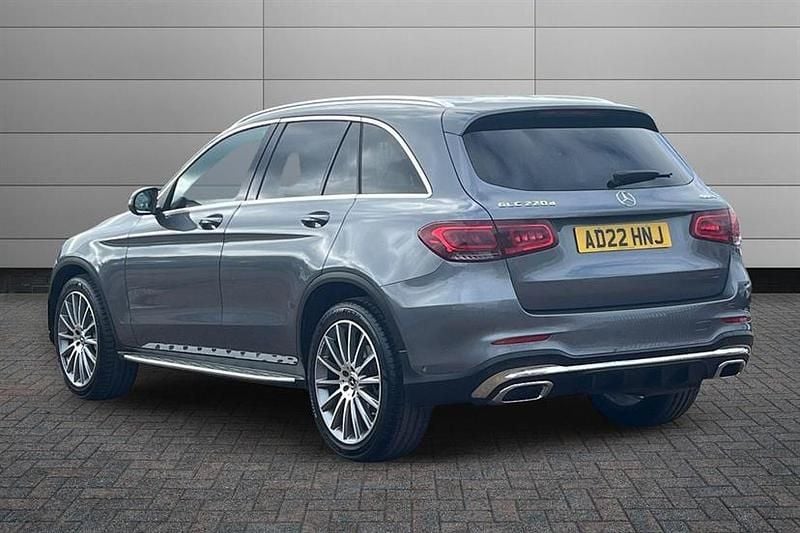 Used Mercedes GLC220 AMG Line Premium 194 HP (142 kW) 2022 Selenite grey Estate