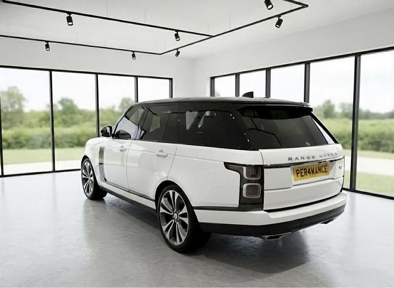 Used Land Rover Range Rover SVAutobiography Dynamic Black 565 HP (415 kW) 2020 White SUV