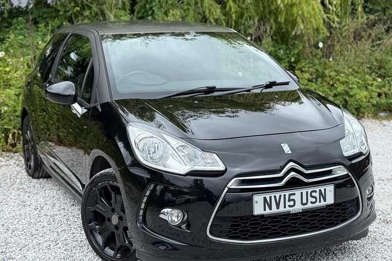Black Used 2015 DS Automobiles DS3 Hatchback | £3,295 (Fair price) - Image 1/1