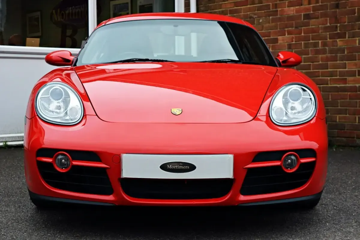 Used Porsche Cayman 245 HP (180 kW) 2008 Red Coupe