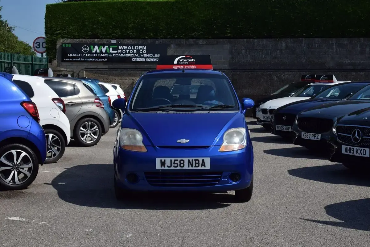 Used Chevrolet Matiz SE 2008 Blue Hatchback