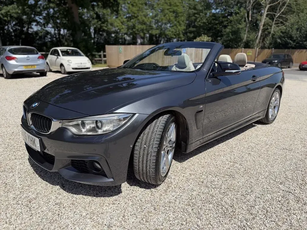 Begagnad BMW 420 M Sport 190 HK (139 kW) 2016 Grå Cab