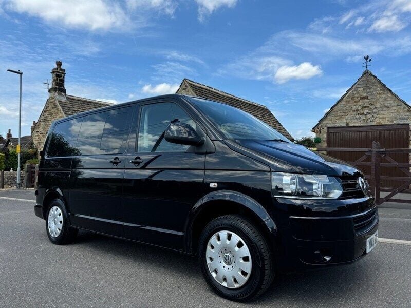 Black Used 2013 VW T5 SE Van | £11,990 - Image 1/4