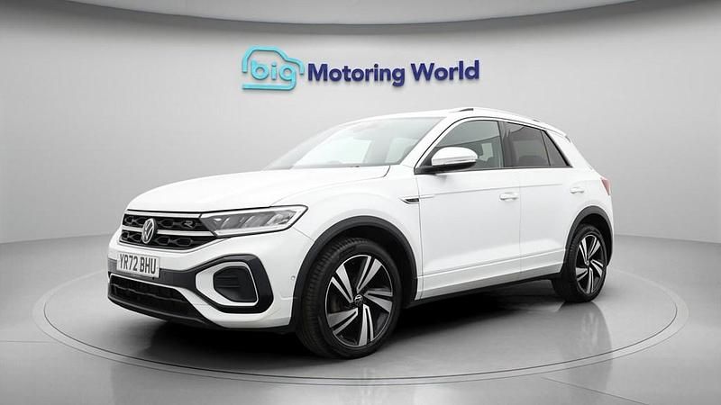 Used VW T-Roc R-line 150 HP (110 kW) 2022 White SUV