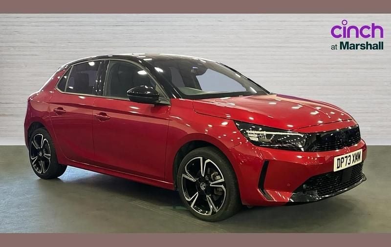 Used Vauxhall Corsa 99 HP (72 kW) 2023 Red Hatchback