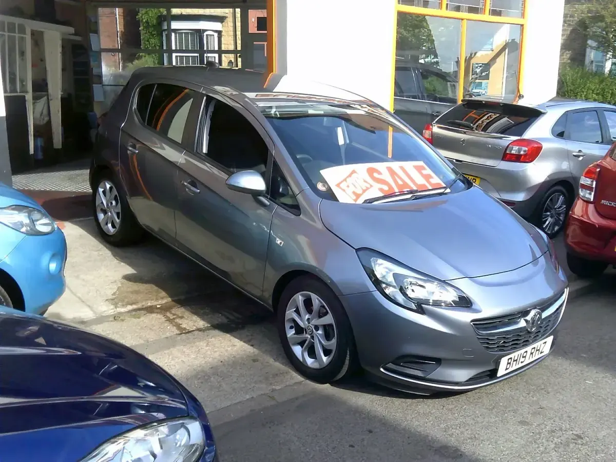Used Vauxhall Corsa Sport 90 HP (66 kW) 2019 Grey Hatchback
