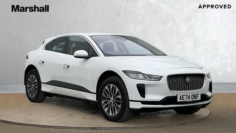 Solid fuji white Used 2024 Jaguar I-Pace S SUV | £27,715 (Fair price) - Image 1/4